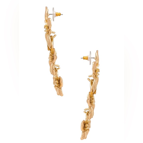 Revolve Botanique Earrings - Picture 3 of 3